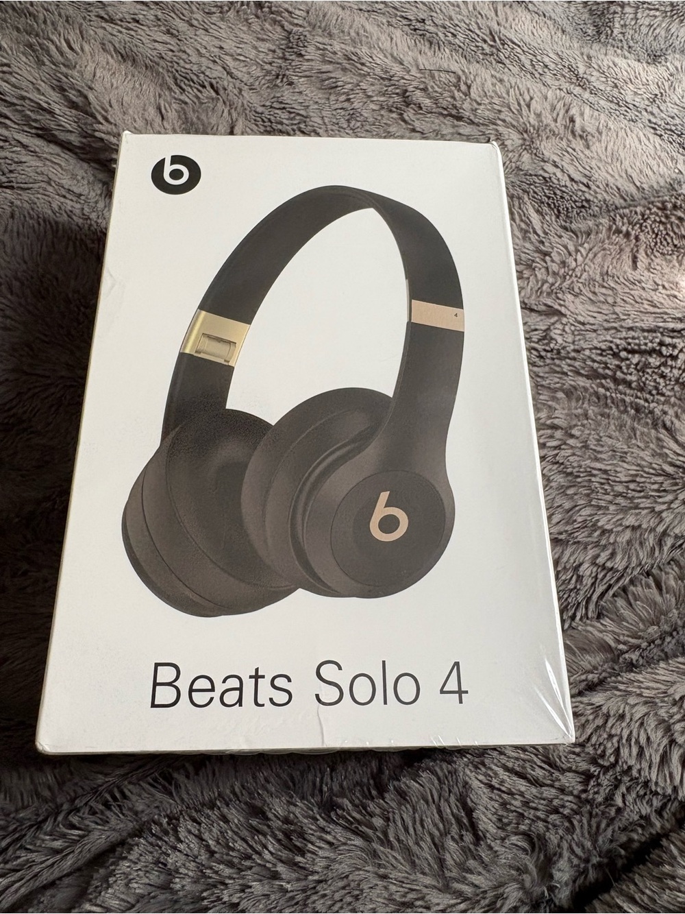 Beats by Dre Beats Solo 4 Wireless Headphones - Black with Gold Accents